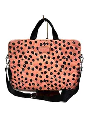 【中古】MARC BY MARC JACOBS マークバイマークジェイコブス バッグ 2WAYバッグ PCケース ピンク ドット レディース＿S23＿セルモアから出品＿s-0109-r23