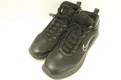 【中古】 NIKE メンズスニーカー 27cm AIRMAX AXIS MID NIKE 27cm 黒 ブラック ロゴ