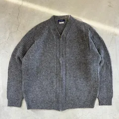 00's vintage   メンズ　グレー　ニットパーカー　アーカイブ グランジ y2k パンク