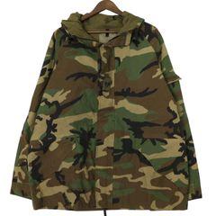 90年代 米軍実物 U.S.ARMY ECWCS GEN1 GORE-TEX パーカージャケット ミリタリー ウッドランドカモ (メンズ XL REG) 中古 古着 A1933