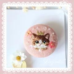 2025年最新】刺繍ブローチ 猫の人気アイテム - メルカリ