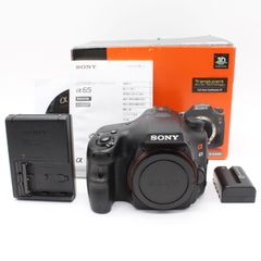 2693ショット！嬉しい本箱・説明書付き！■極上品■ SONY α65 ボディ