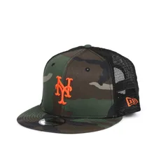 【新品】 NEW ERA ニューエラ メッシュキャップ 9FIFTY カモフラージュ ニューヨーク メッツ MLB 未使用品