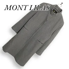 MONT LILAS (11R) カシミヤ 無地 チェスター Pコート 23区 コート チェスターコート MTRカシミヤライトビーバー