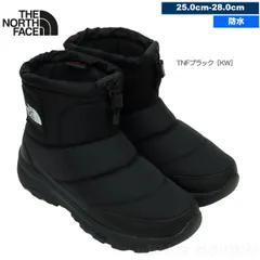 ザ・ノース・フェイス / ヌプシブーティー WP ロゴ ショート TNFブラック［KW］ 26.0cm
