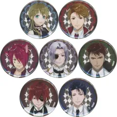 【中古】バッジ・ピンズ [単品] 集合 缶バッジ7種セット 「Switchソフト スペードの国のアリス ～Wonderful Black World～ ebtenDXパック＋White缶バッジセット＋ちびキャラ缶バッジセット」 同梱特典