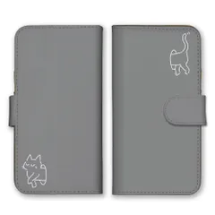 iPhoneX iPhoneXS ケース 手帳型 アイフォンX アイフォンXS スマホケース 携帯ケース 猫 ねこ ネコ 子猫 猫扉 絵 イラスト 可愛い かわいい ワンポイント ピンク ブルー カラー04