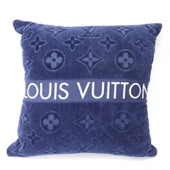 Ft619312 ルイ・ヴィトン クッション クッション・LV バケーション モノグラム M78816 ブルーマリーヌ LOUIS VUITTON 中古