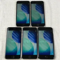 ★バッテリー良好★【5点セット・SIMロック解除済・本体のみ】Apple iPhone SE (第3世代) A2782 本体 64GB【キズ多数あり】/SP-251666