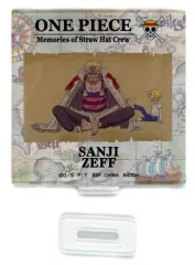 【中古】アクリルスタンド・アクリルパネル サンジ＆ゼフ アクリルスタンド 「一番くじ ワンピース ROAD TO DAWN-冒険への軌跡-」 G賞