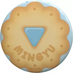 【中古】バッジ・ピンズ(男性) ミンギュ 缶バッジ(NAME) 「SEVENTEEN CAFE 2019」