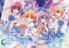 スロウスタート 限定描き下ろし B1布ポスター 新品未使用品