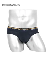 エンポリオアルマーニ ブリーフ メンズ 1枚 前閉じ 下着 emporio armani ea s m l xl マリン 正規品 新品 男性 516792