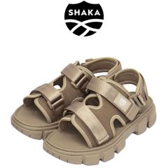 SHAKA (シャカ) SK-185V2 CHILL OUT チルアウト SF ストラップ スポーツサンダル BLACK SK014 TAUPE US6-約24.0cm
