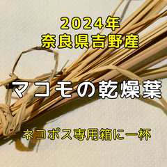 【ハイヒール様専用】マコモの乾燥葉　天日乾燥　☆栽培期間中農薬不使用　☆吉野川（奈良県）の清流で育った真菰のめぐみ