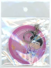 【中古】キーホルダー トド松(猫と一緒) ラメ入りアクリルキーホルダー 「おそ松さん」