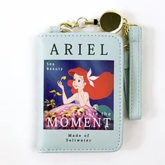 ディズニー アリエル リトルマーメイド オープンパスケース/フィルムアート 定期入れ マリモクラフト