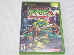 xbox★TEENAGE MUTANT NINJA TURTLES 2 BATTLE NEXUS 海外版 北米版★箱付・説明書付・ソフト付★動作確認済