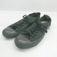 ◇ Θ CONVERSE コンバース シンプル スニーカー サイズ28 ブラック系 メンズ E  【1505290001670】