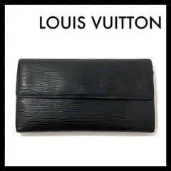 M【LOUIS VUITTON】ポシェット ポルト モネクレディ エピ ノワール 長財布 ブラック/黒 ロングウォレット ルイ ヴィトン (59382SK2)