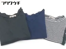 ◇ 《 Apuweiser-riche アプワイザー リッシェ まとめ売り3点セット サイズ1&1 ブラウス ニット カットソー レディース 》  【1108240009117】