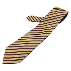 美品　charvet シルク ネクタイ グリーン & シャンパン ゴールド ネクタイ 51／29612 | CHARVET/シャルベ | 三越伊勢丹