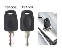 新品未使用 送料無料 マスターキー TSA 007 TSA 002 ロックキー B35 トーチ 201 202 203 E701 E702 E703 鍵 旅行 アウトレット 荷物 スーツケース 鍵 ユニバーサルセキュリティ