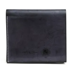 フジタカ／FUJITAKA 財布 ウォレット メンズ 男性 男性用 レザー 革 本革 ブルー 青  660614 Quartz クォーツ 純札 二つ折り財布 カード段4 小銭入れなし 札入れ 二つ折り