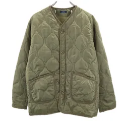 ITEMS URBAN RESEARCH アイテムズ アーバンリサーチ キルティング ブルゾン M カーキ メンズ 古着