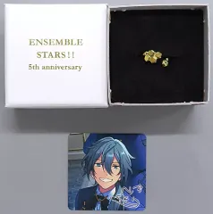 銀製品・指輪・アクセサリー(キャラクター)　朱桜司 アニメイトリング Premiumシリーズ 7号 「あんさんぶるスターズ!! 5th Anniversary」 朱桜司 5th リング premium Ver.(シルバー製) 9号 - メルカリ
