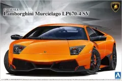 【中古】プラモデル 1/24 ランボルギーニ ムルシエラゴ LP670-4 SV 「スーパーカーシリーズ No.9」 [007068]