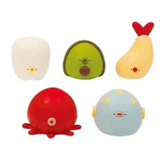 クオリア ころころ愉快な仲間たち マスコットボールチェーン × 全5種セット フルコンプ ガチャガチャ カプセルトイ