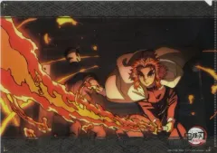 【中古】クリアファイル 煉獄杏寿郎(斬撃) 名場面レイヤードA4クリアファイル 「テレビアニメ 鬼滅の刃 無限列車編×ufotable DINING」 お楽しみくじ 景品