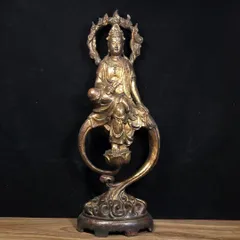 銅像 双龍戯珠銅雕 観音菩薩像 工芸品 コレクション 美しい銅細工 銅像 双龍戯珠銅雕 観音菩薩像 工芸品 コレクション 美しい銅細工