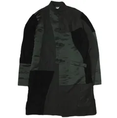 ブラックコムデギャルソン 小花刺繍チャイナジャケット ブラックコムデギャルソン 小花刺繍チャイナジャケット ブラック