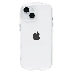 iFace Look in Clear iPhone 15 ケース (クリア)【アイフェイス アイフォン15 用 iphone15 用 カバー 韓国 耐衝撃 透明 クリアケース ストラップホール】