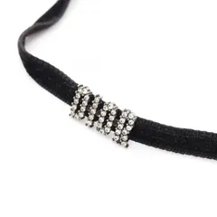 ディオール Dior チョーカー Diorロゴ ブラック ステンレススチール チョーカー レディース Used Aのサムネイル
