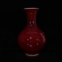 辰砂花瓶　　古玩　　鑑定印 辰砂花瓶 古玩 鑑定印あり - メルカリ