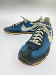 Nike マッハランナー復刻版80Sレプリカ青×銀25.5cmジャンク - メルカリ