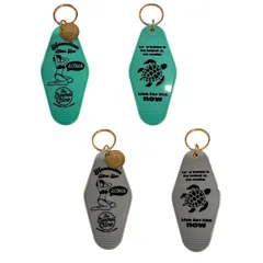 【USA】ハワイ アロハ ビキニ ホヌ レトロ モーテル キーホルダー レトロ モーテル 雑貨 アメリカ 西海岸 かっこいい おしゃれ 雑貨 アメリカン雑貨 おしゃれ アメリカン : USMO-028