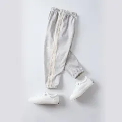 ☆ グレー ☆ 150cm ☆ パンツ 長ズボン キッズ lypa221 キッズ スウェットパンツ 裏起毛パンツ ズボン ずぼん ラインパンツ サイドライン 長ズボン ロングパンツ あったかパンツ ボトムス ジュニア おしゃれ シンプル 可愛い かわいい