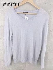 ◇ EPOCA UOMO エポカ ウォモ Vネック コットン 長袖 ニット セーター サイズ48 ブルー系 メンズ 【中古】 【1002800481637】のサムネイル