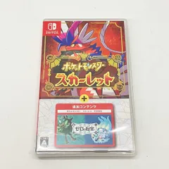 〇〇Nintendo ニンテンドウ ポケットモンスター スカーレット+ゼロの秘宝 switch ゲームソフト