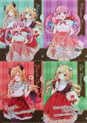 【中古】クリアファイル 全4種セット A5クリアファイル 「ホロライブ×ファミリーマート 第6弾」 対象商品購入特典 第2弾