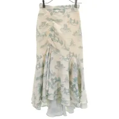 エイミー ロング丈 マーメイドスカート M アイボリー系 eimy レディース