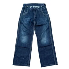 Levi's 703 リメイクデニムパンツ W34 L32 Levi's リーバイス 703 W34 ユーズド加工 ダメージジーンズ