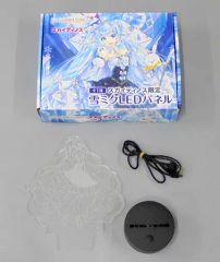 [중고] 잡화 스노우 미쿠 LED 패널 [SNOW MIKU 2019] 디노스 파크 한정