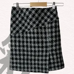 Rue de B リューデベー　スカート　ラップスカート　ミニスカート　チェック