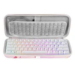 【数量限定】Geekria キーボードケース 60％コンパクト 61キー Razer Huntsman Mini 小型 ゲーミングキーボード RK ROYAL KLUDGE RK61 メカニカル ゲーミングキーボードに適合 キャリングバッグ