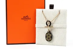 【超美品】HERMES エルメス シェーヌダンクル ネックレス ブランドアクセサリー【OM19】